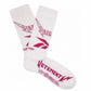 VETEMENTS White/Black Pair Reebok Edition Metal Logo Socks