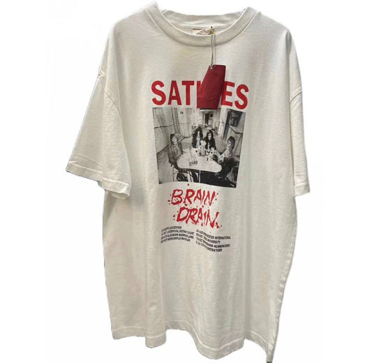 SATIN EYES Satines Brain Drain T-shirt