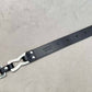 CELINE Black Leather Belt