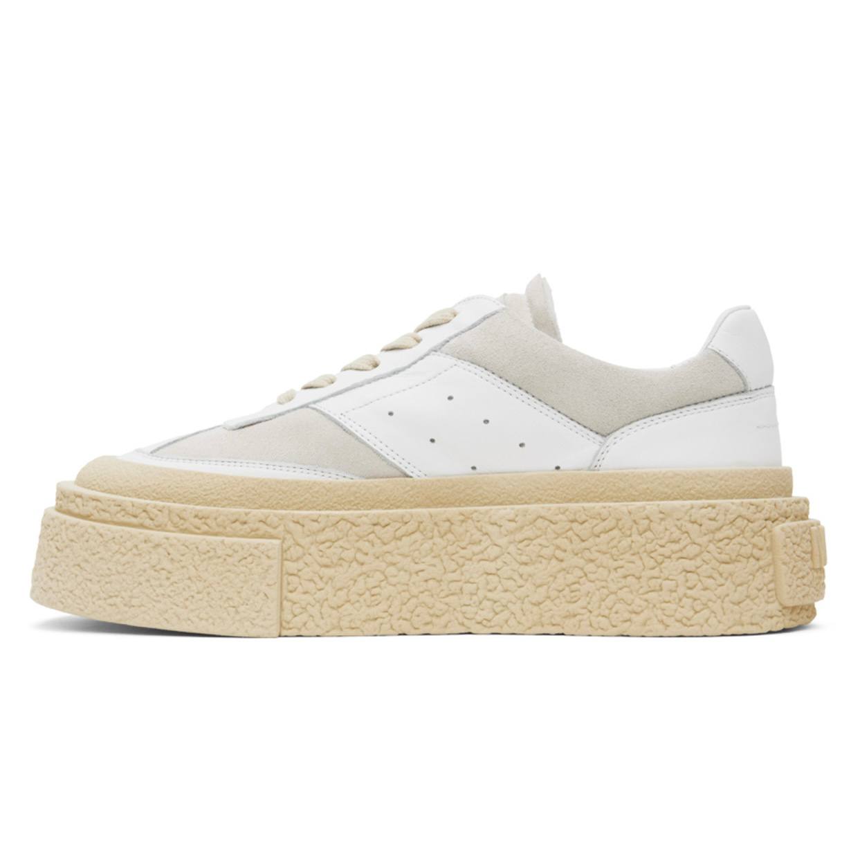 Maison Margiela MM6 Panelled Low-Top Sneakers