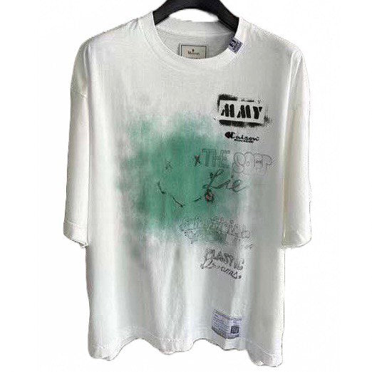 MAISON MIHARA YASUHIRO Graphic Print Crew Neck T-shirt