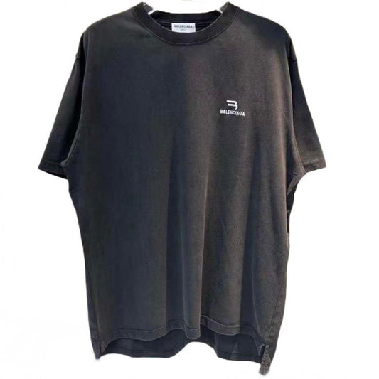 BALENCIAGA BB Pixel cotton jersey T-shirt