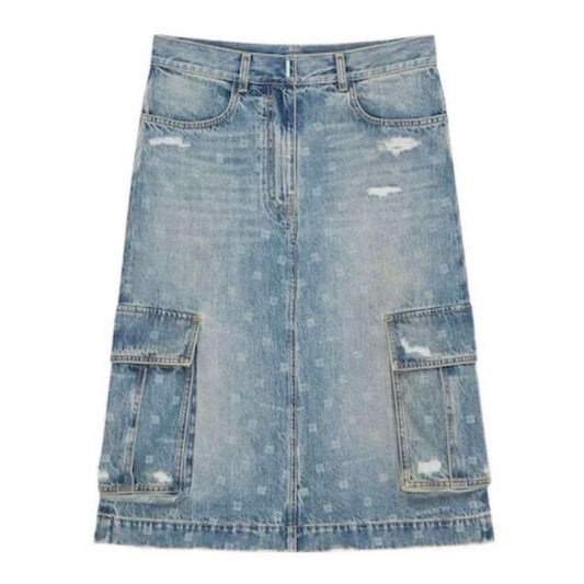 GIVENCHY Denim Skirt