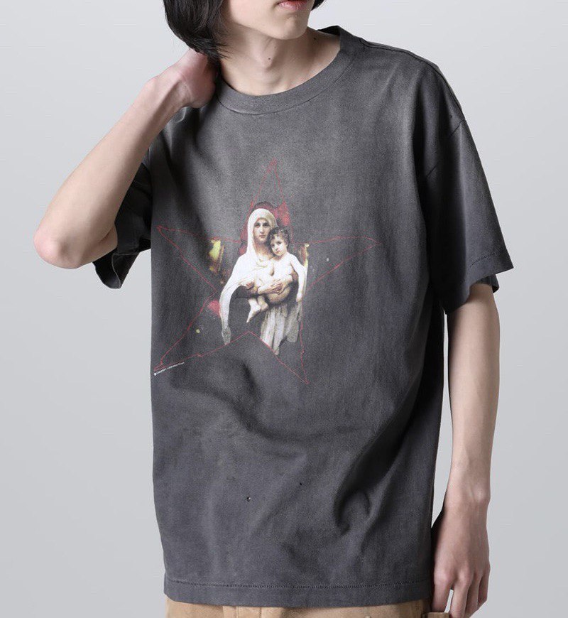 SAINT MICHAEL STR Maria T-Shirt – OUTGUM