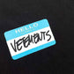 VETEMENTS 'My Name Is' Black T-Shirt