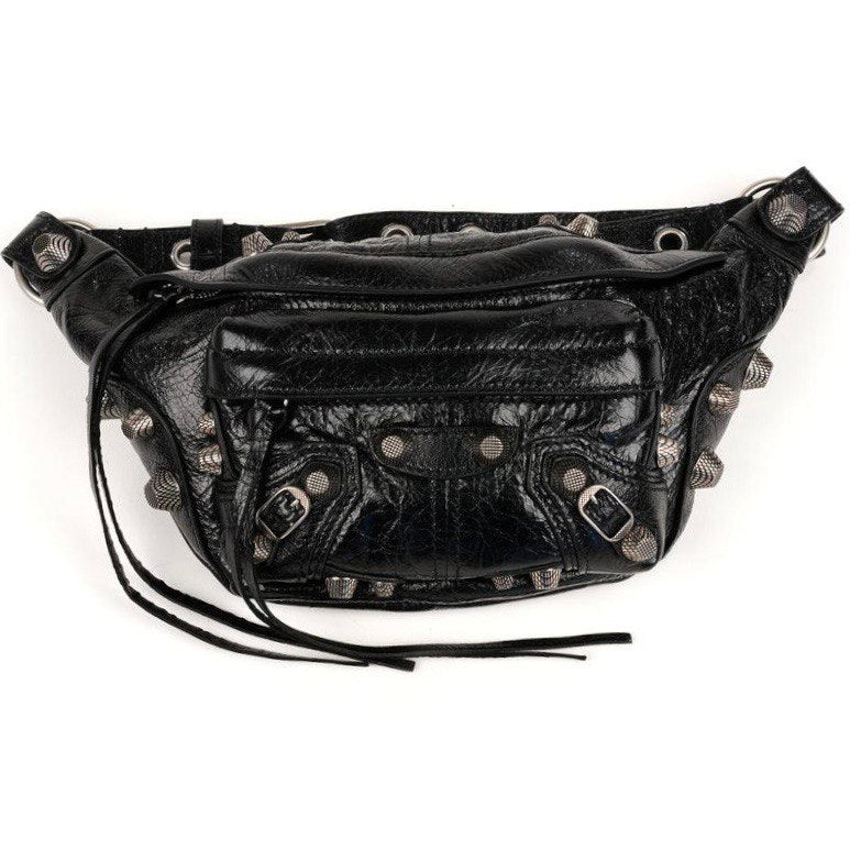 BALENCIAGA Black Le Cagole Medium Belt Bag