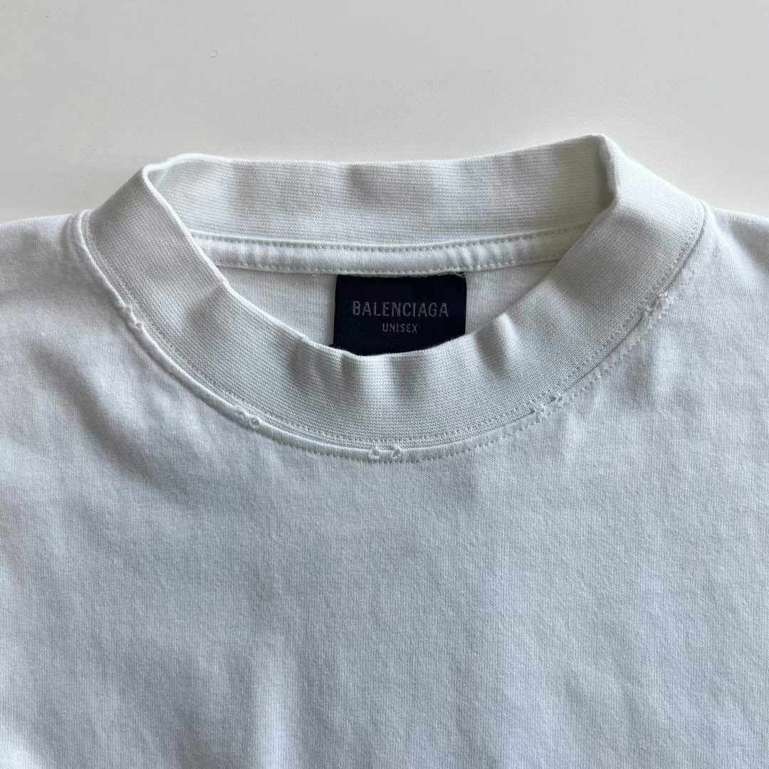 BALENCIAGA Je T'aime White T-shirt