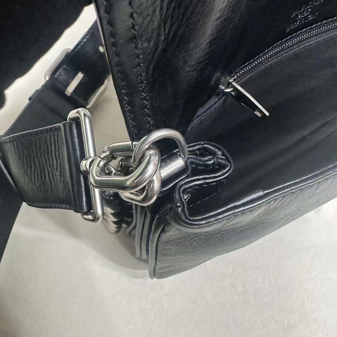 BALENCIAGA BB Soft Small Leather Shoulder Bag