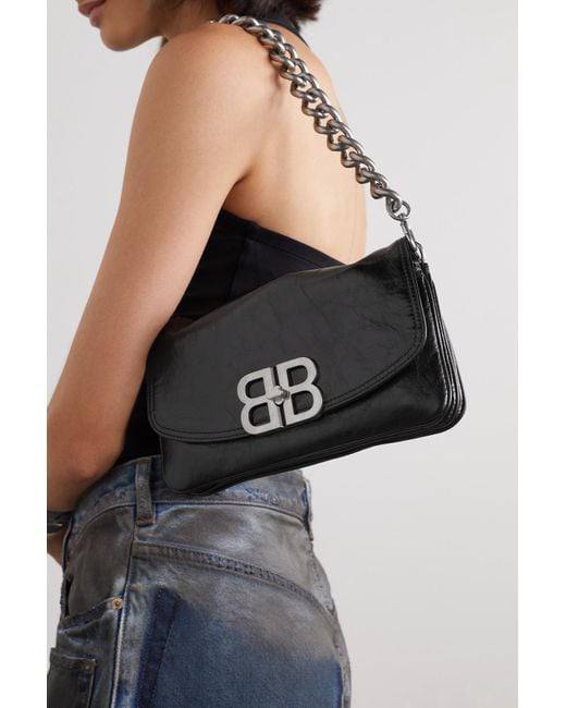 BALENCIAGA BB Soft Small Leather Shoulder Bag