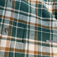 CHROME HEARTS Plaid Flannel Green Shirt