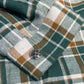 CHROME HEARTS Plaid Flannel Green Shirt