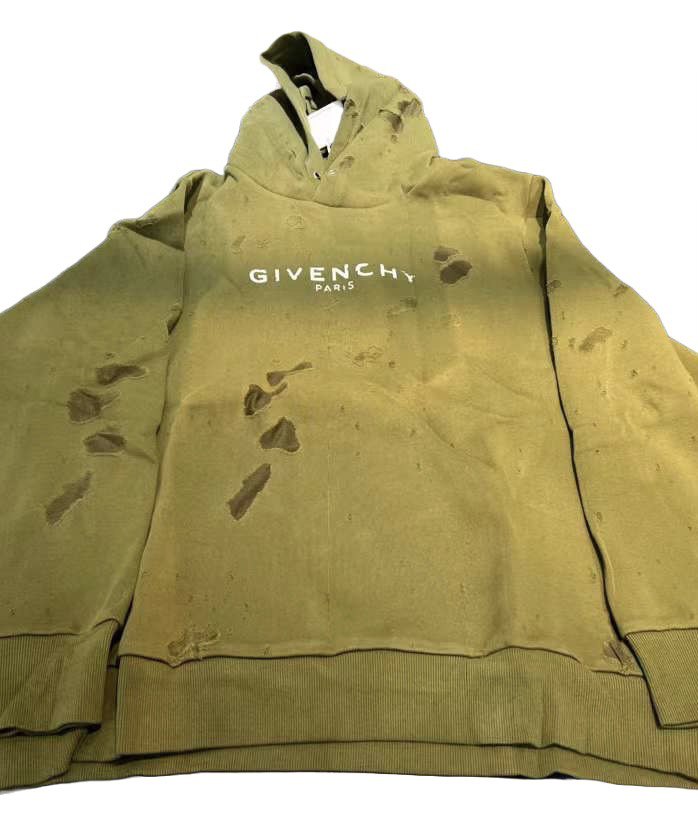 GIVENCHY Khaki Archetype Hoodie