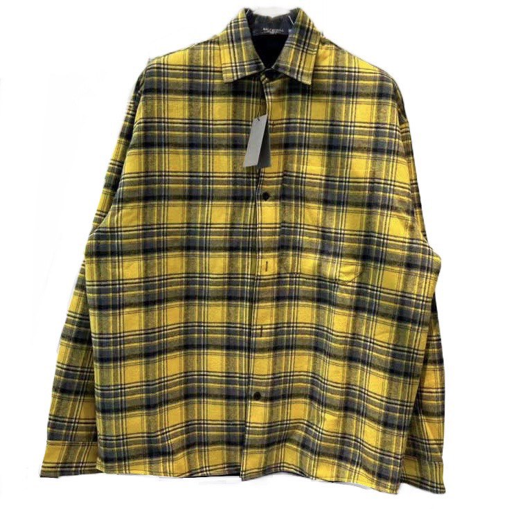 BALENCIAGA Reversible Shirt - Yellow Grey