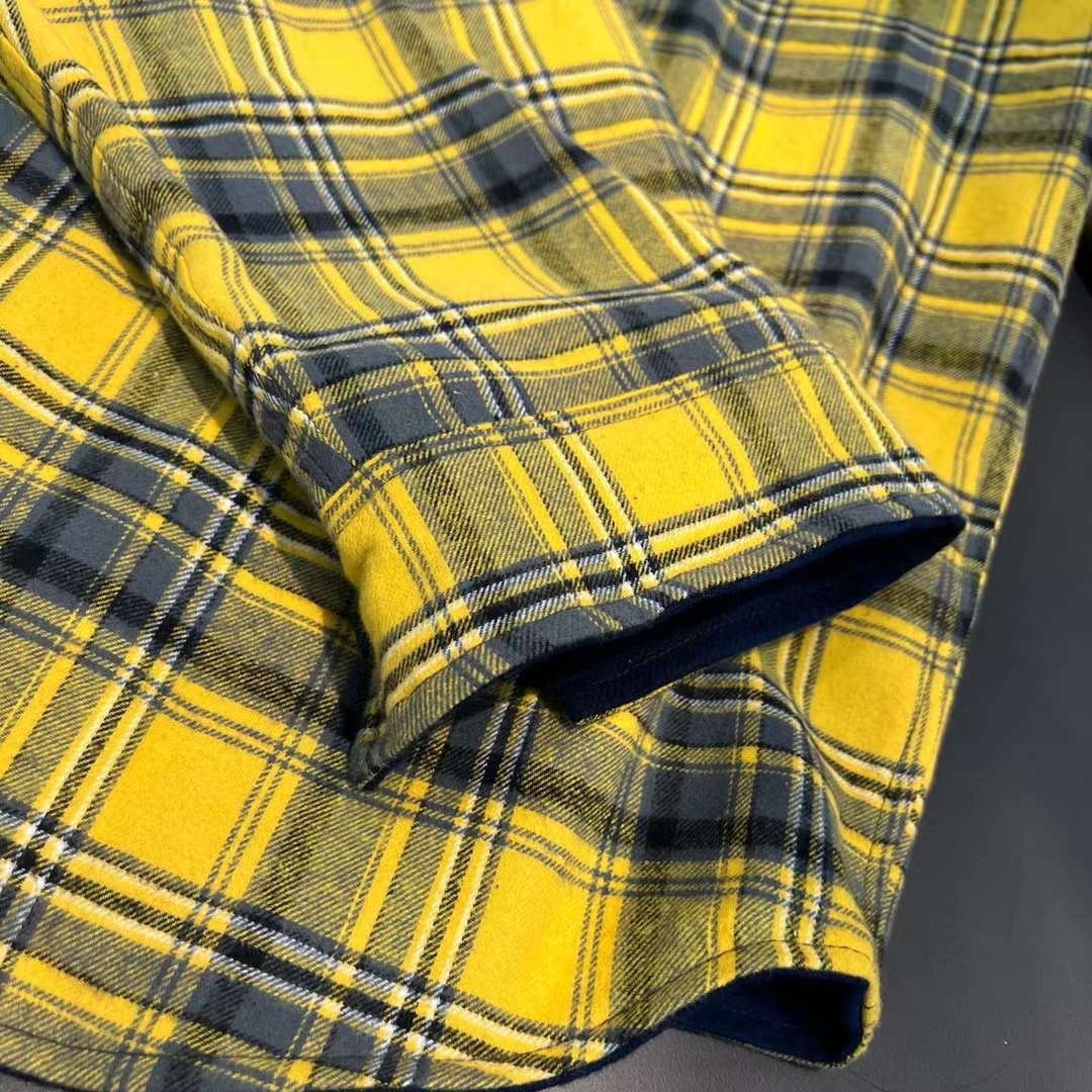 BALENCIAGA Reversible Shirt - Yellow Grey