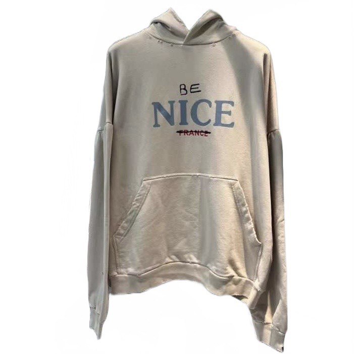 BALENCIAGA  “Be Nice” Hoodie