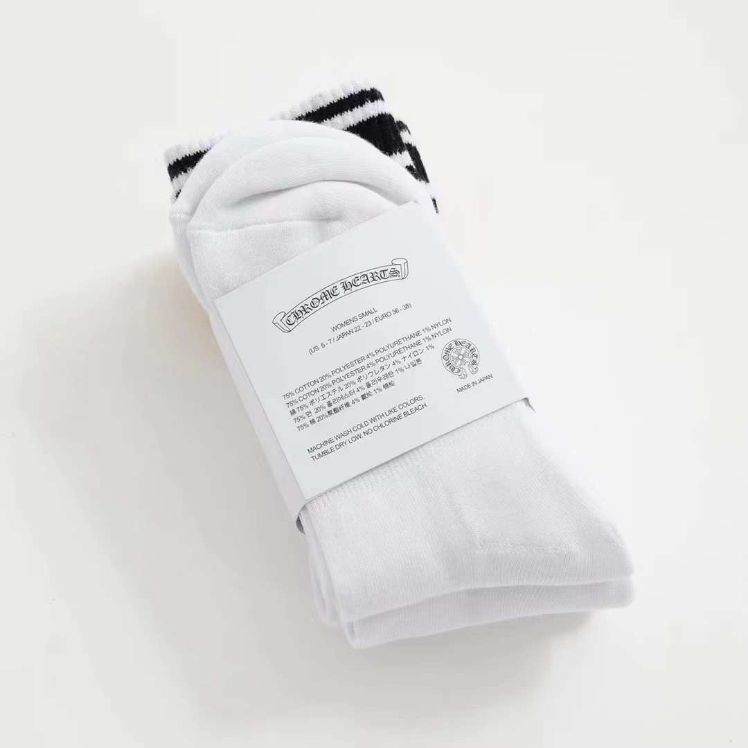 CHROME HEARTS 2 Pair Socks