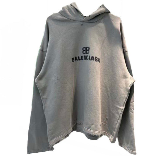 BALENCIAGA Pixel-Logo Hoodie