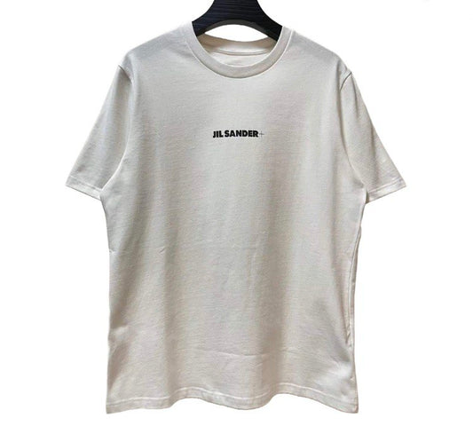 JIL SANDER White Logo Print T-Shirt