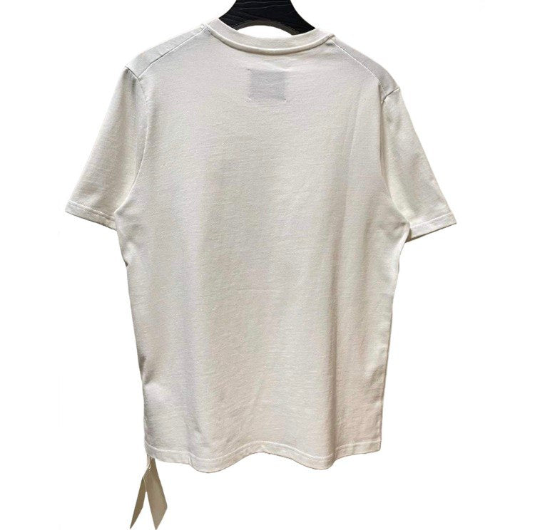 JIL SANDER White Logo Print T-Shirt