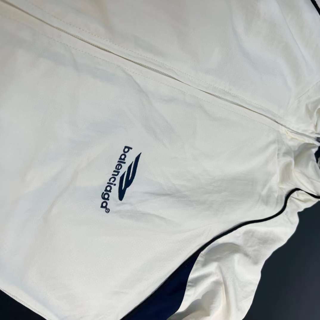 BALENCIAGA Off-White 3B Sports Icon Track Jacket