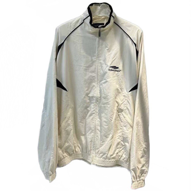 BALENCIAGA Off-White 3B Sports Icon Track Jacket