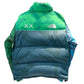 KAWS x THE NORTH FACE Youth Nuptse Jacket Light Green/Green