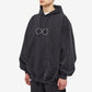 VETEMENTS Infinity Sign Black Oversized Hoodie