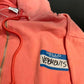 VETEMENTS "My Name Is VETEMENTS" Pink Faded Zip-Up Hoodie