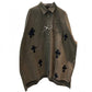 CHROME HEARTS Work Dog Jacket "Brown & Black Crosses"