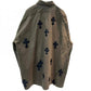 CHROME HEARTS Work Dog Jacket "Brown & Black Crosses"