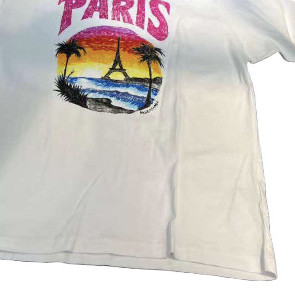 BALENCIAGA  Paris Tropic T-shirt