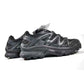 SALOMON XT-Quest ADV Mesh, Faux Leather and Rubber Running Sneakers - Black