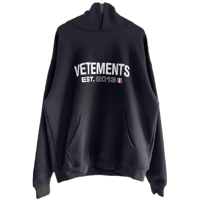 VETEMENTS Est.2013 Logo Print Hoodie