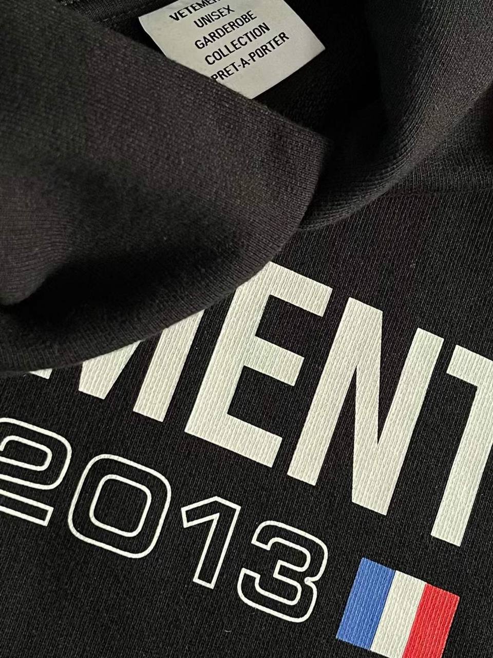 VETEMENTS Est.2013 Logo Print Hoodie