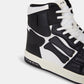 AMIRI Skel Top Hi-Top Sneakers in Black/White