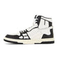 AMIRI Skel Top Hi-Top Sneakers in White/Black