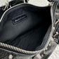 BALENCIAGA LE CAGOLE XS Shoulder Bag With Piercings In Black