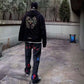 CHROME HEARTS Camo Horseshoe Logo Zip Up Hoodie