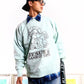 Saint Michael Crewneck Mint Sweatshirt