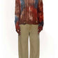 ACNE STUDIOS Tie-Dye Cable-Knit Jumper