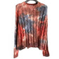 ACNE STUDIOS Tie-Dye Cable-Knit Jumper