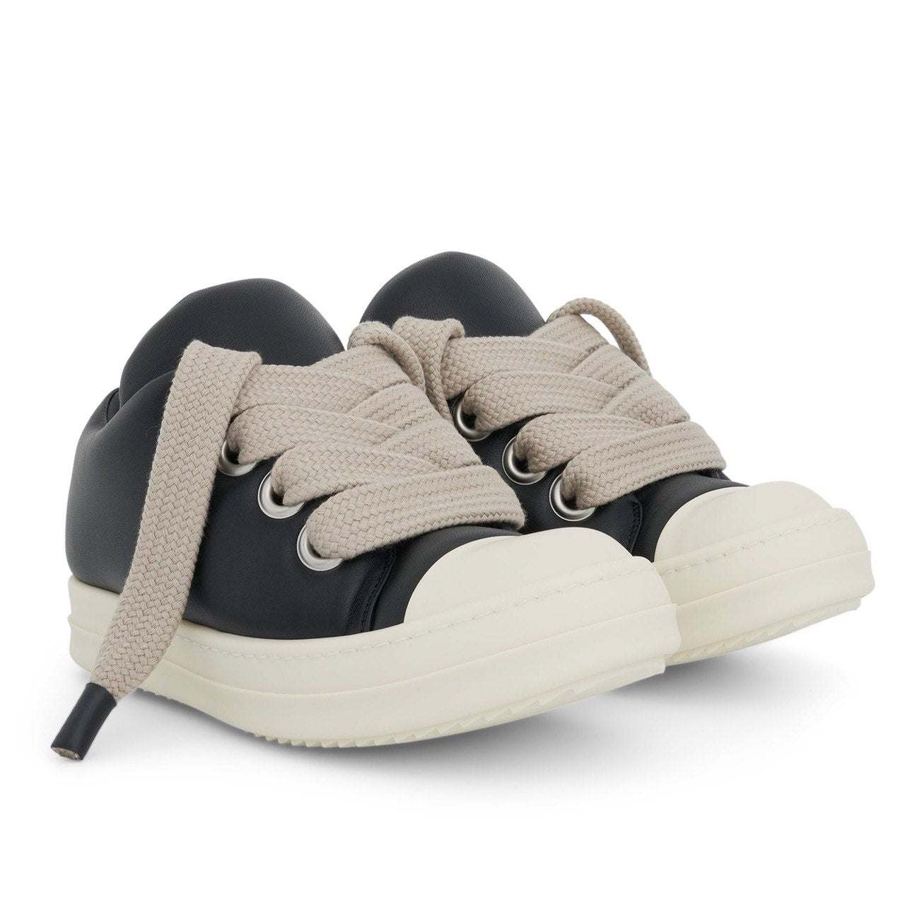 RICK OWENS Jumbo Lace-Up Padded Sneakers