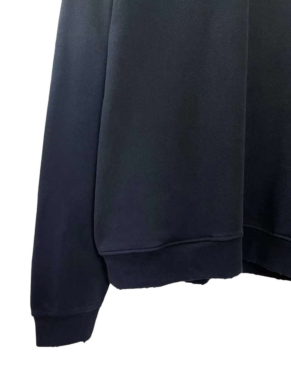 ACNE STUDIOS Stockholm Oversize Distressed Graphic Hoodie In Black