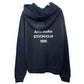 ACNE STUDIOS Stockholm Oversize Distressed Graphic Hoodie In Black