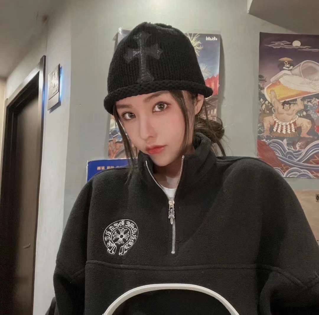 CHROME HEARTS Cross Patch Beanie