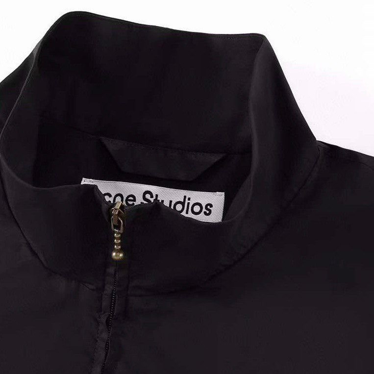 ACNE STUDIOS Logo Cotton Poplin Jacket