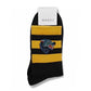 GUCCI  Appliquéd Striped Stretch Cotton-Blend Socks