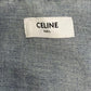 CELINE Trucker Jacket In Union Wash Denim