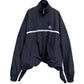 BALENCIAGA Black Embroidered Track Jacket