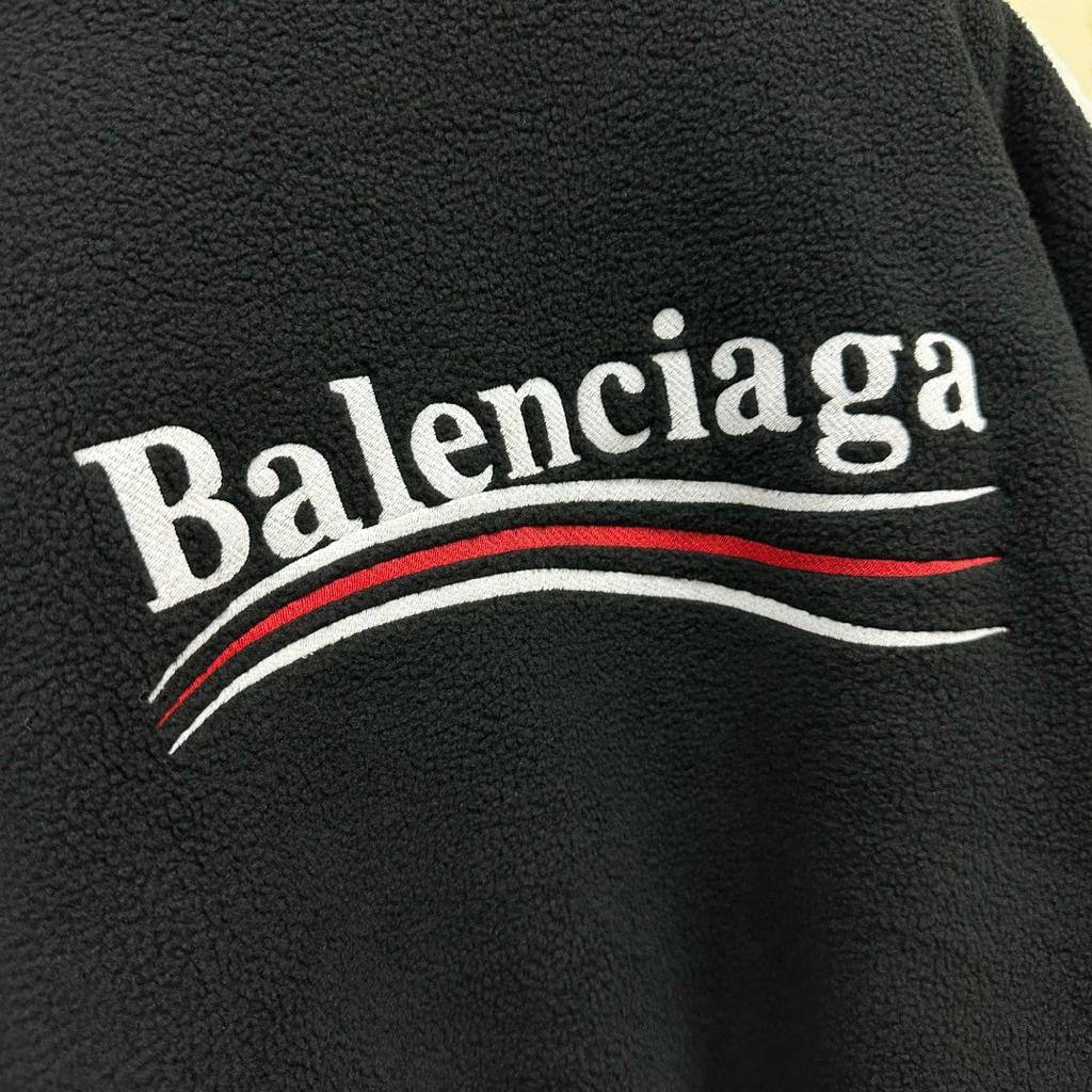 BALENCIAGA Logo-Print Bomber Jacket